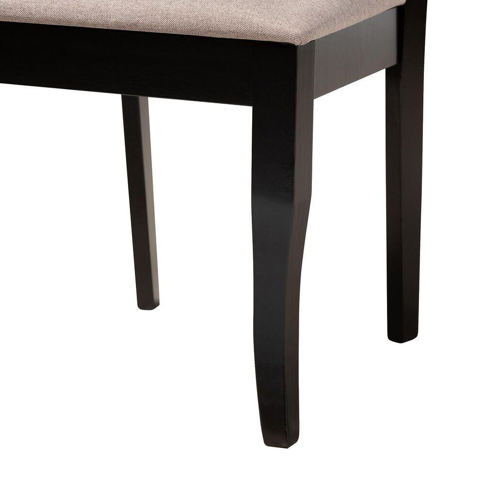 Baxton Studio Mael Side Chair in Espresso Brown (Set of 2), , large