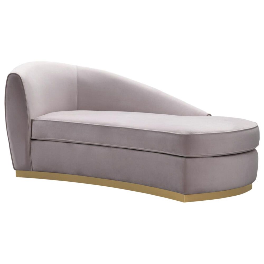 Tov Furniture Adele Chaise in Blush, , large
