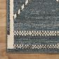 Loloi II Fabian 4" x 6" Denim and Charcoal Area Rug, , large