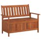 CorLiving Miramar Patio Storage Bench in Brown, , large