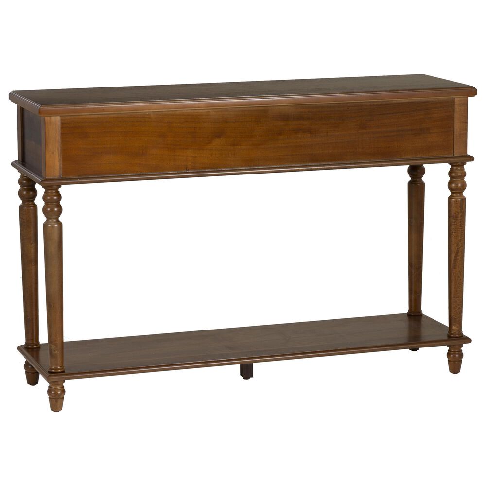 Linon Home Decor Mcghie Console Table in Hazelnut Brown, , large