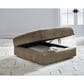 Ashley Camellia-Court Storage Ottoman in Coffee, , large
