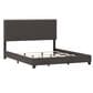Richlands Furniture Willow Queen Upholstered Panel Bed in Charcoal, , large