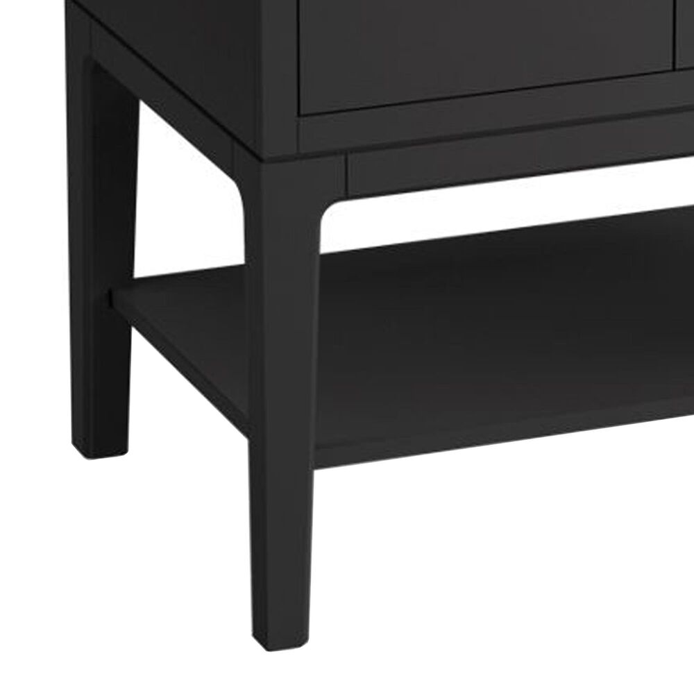 Kohler Seagrove 48" Single Bathroom Vanity in Ferrous Grey with 3 cm White Quartz Top and Rectangular Sink, , large