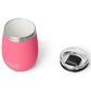 YETI Rambler 10 Oz Wine Tumbler with MagSlider Lid in Tropical Pink, , large