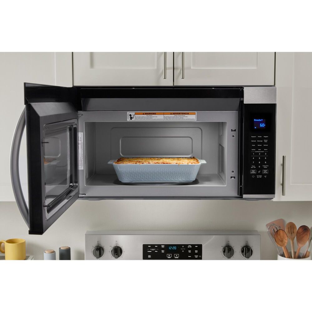 Whirlpool 1.7 Cu. Ft. Over The Range Microwave in Fingerprint Resistant Stainless Steel, , large