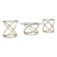 Ashley Crimonti 3-Piece Occasional Table Set in Champagne and Clear, , large