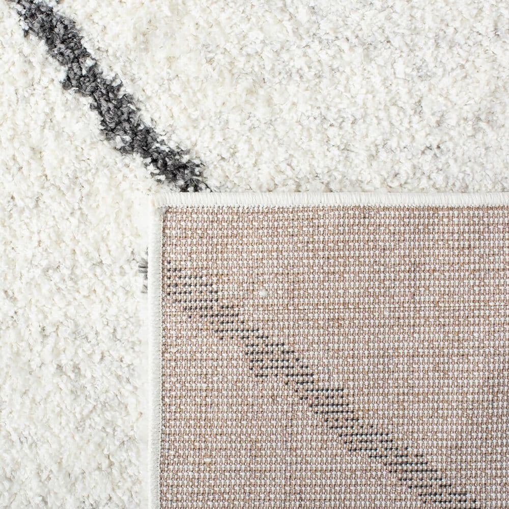 Safavieh August Shag AUG572A 9&#39; x 12&#39; Ivory and Black Area Rug, , large