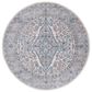 Safavieh Oregon  ORE876 6"7" Round Grey and Ivory Area Rug, , large