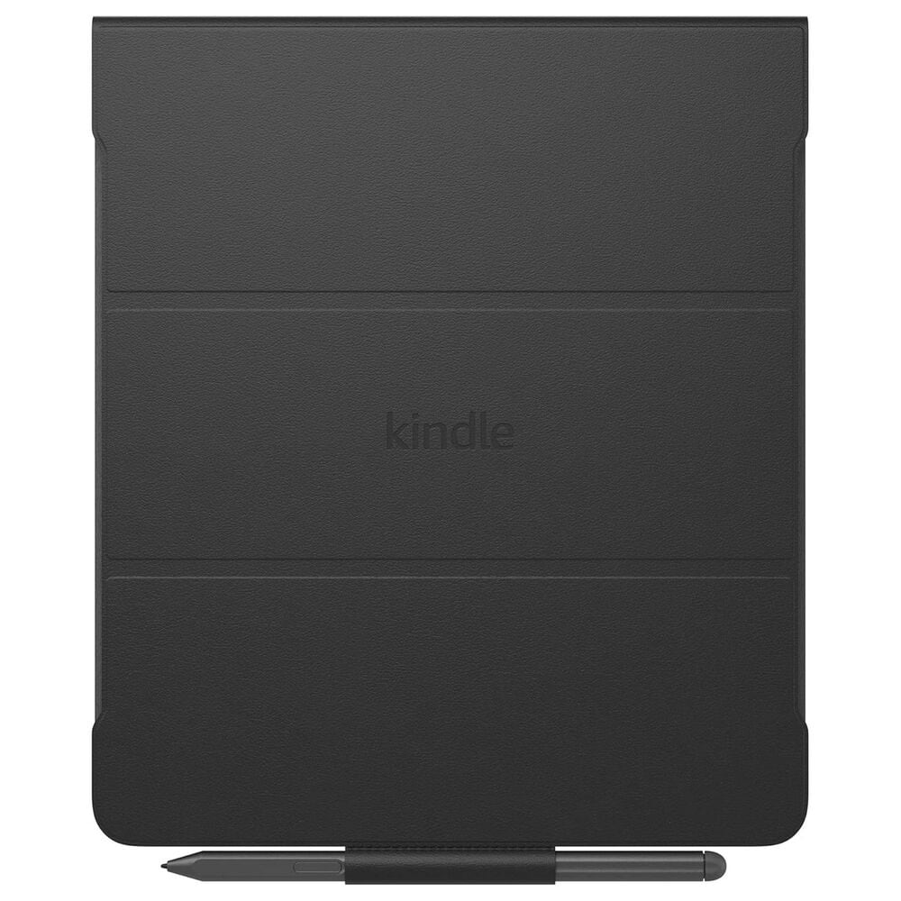 Amazon Plant-Based Leather Folio Cover with Magnetic Attach in Black, , large