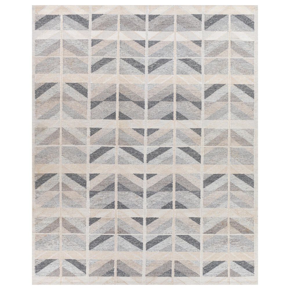 Surya Scandi 10" x 14" Black, Tan, Gray, Beige and Cream Area Rug, , large
