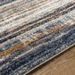 Surya Tuscany Blue, Mustard and Cream 8"10" x 12"1" Area Rug, , large