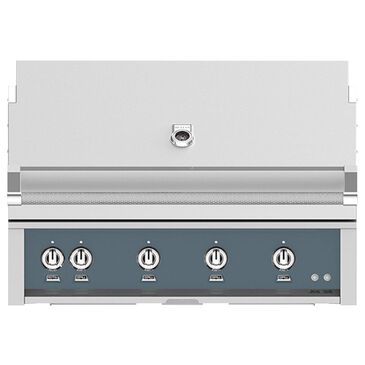 Hestan 42" Built-In Natural Gas Grill in Pacific Fog Dark Grey, , large