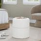 LumiSource Spin 18" Swivel Ottoman in Cream, , large