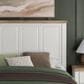 Ashley Rustic King Storage Panel Bed with White and Brown, , large