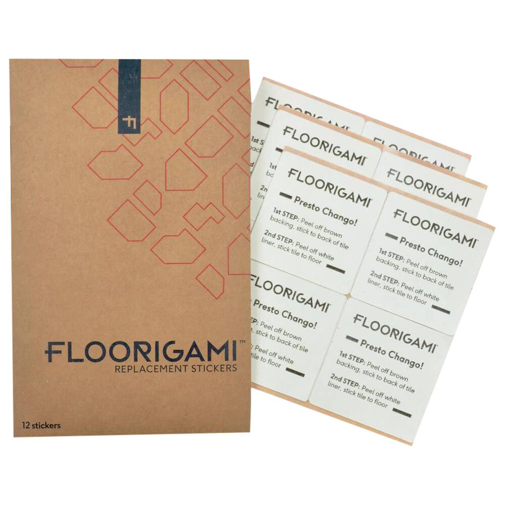 Floorigami 200 Adhesive Replacement Stickers, , large