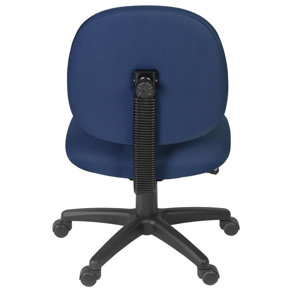 Regency Global Sourcing Comfort Series Swivel Computer Task Chair in Navy Blue, , large