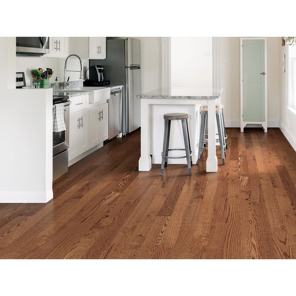 Shaw Lineage 3" Saddle Oak Engineered Hardwood, , large