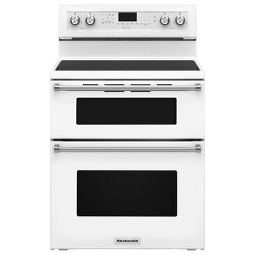 KitchenAid 6.7 Cu. Ft. Freestanding Electric Double Oven Range, , large