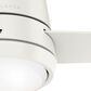 Hunter Commodus 44" Ceiling Fan with LED Light n Fresh White, , large