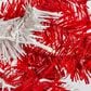 The Gerson Company 24" Pre-Lit Artificial Pine Christmas Wreath with Multicolor LED Lights in Red and White, , large