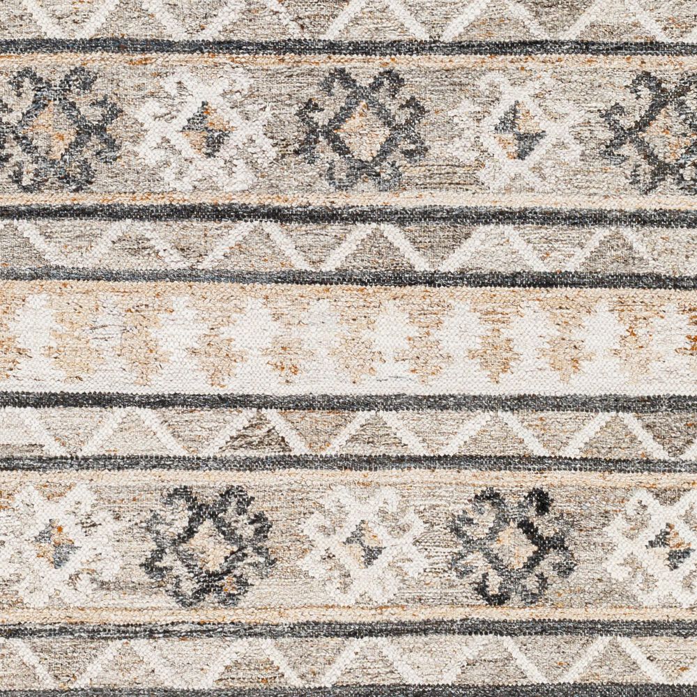 Surya Alyssa 8&#39; x 10&#39; White, Black, Brown and Blue Area Rug, , large