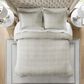 Hampton Park Bernini 3-Piece Full/Queen Duvet Set in Grey, , large