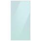 Samsung Bespoke Bespoke 4-Door French Door Refrigerator Top Panel in Morning Blue Glass, , large