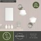 Vaxcel Huntley 1-Light Bathroom Vanity in Satin Nickel, , large
