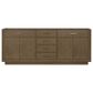 Lexora Home Abbey 80" Double Bathroom Vanity in Grey Oak with 2 cm White Cultured Marble Top and Rectangular Sinks, , large