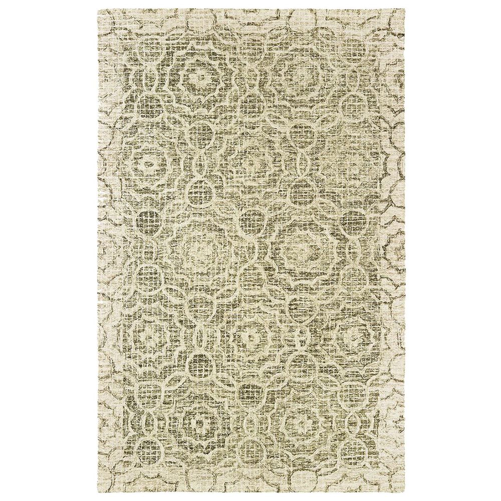 Oriental Weavers Tallavera 55606 2"6" x 8" Green and Ivory Runner, , large