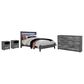 Ashley Baystorm 4-Piece Queen Bedroom Set in Gray, , large