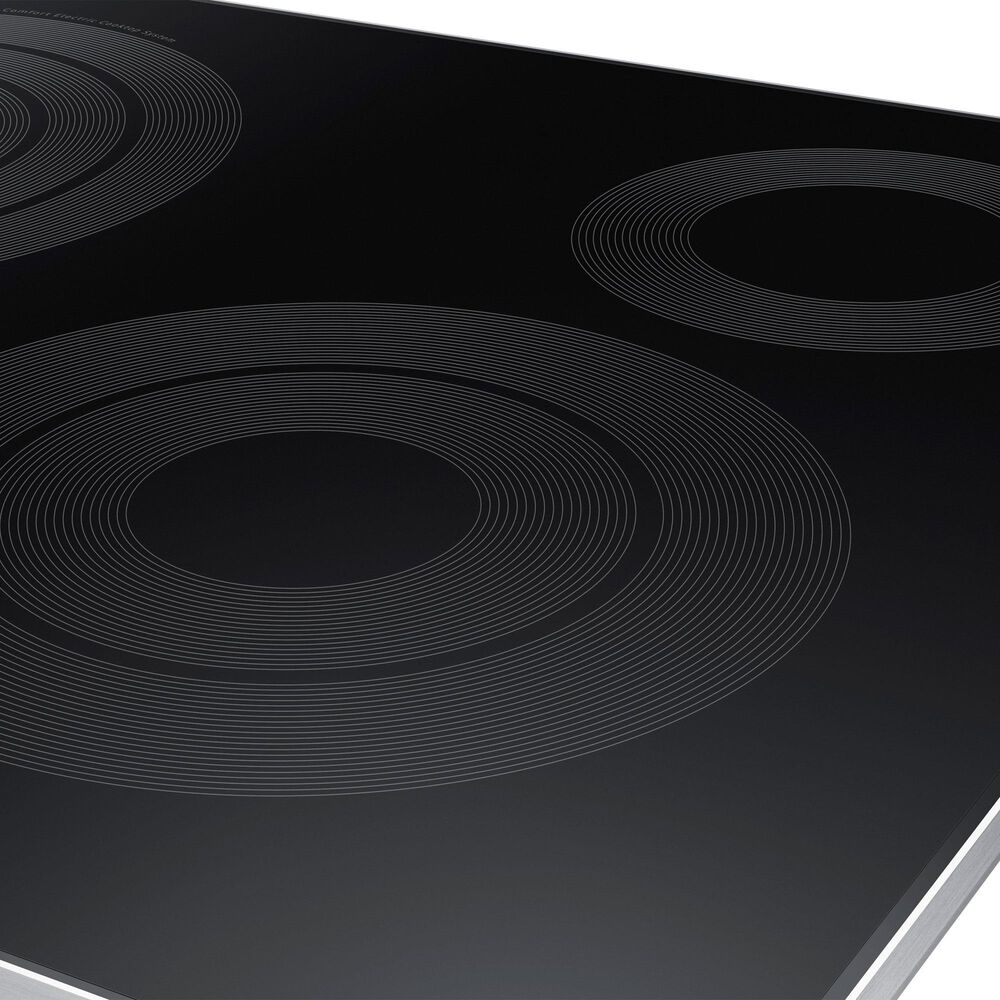 Samsung 2-Piece Kitchen Package with Bespoke 30" Combination Wall Oven and 36" Electric Cooktop in Stainless Steel, , large