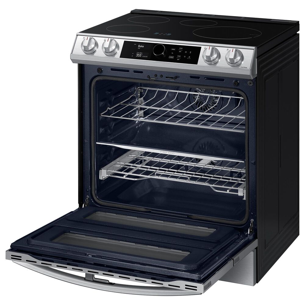 Samsung 6.3 Cu. Ft. Slide-In Dual Door Induction Range with Wi-Fi and Air Fry in Stainless Steel, , large