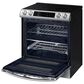 Samsung 6.3 Cu. Ft. Slide-In Dual Door Induction Range with Wi-Fi and Air Fry in Stainless Steel, , large