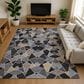 Dalyn Rug Company Kenner KN8 Black 3" x 5" Area Rug, , large