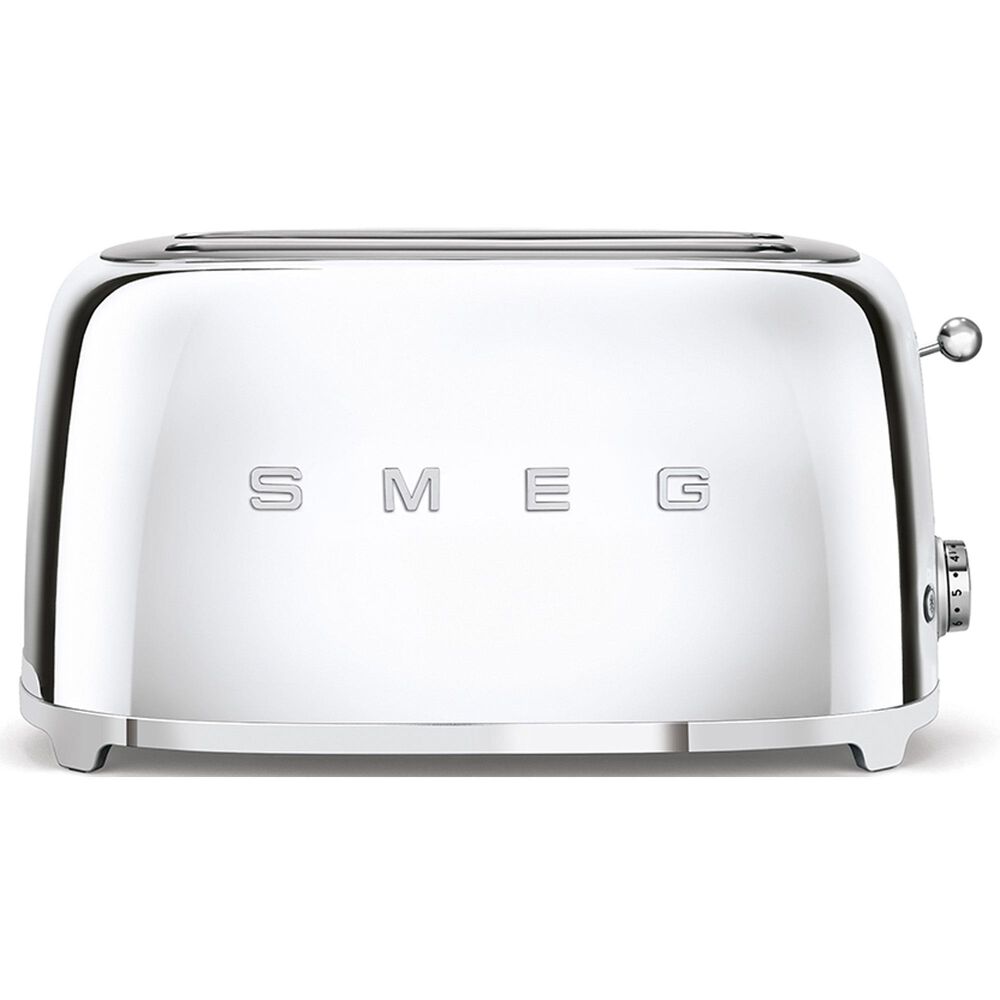 Smeg 4-Slice Retro Style Toaster in Stainless Steel, , large