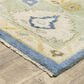 Oriental Weavers Palace Blue and Green 2" x 3" Area Rug, , large