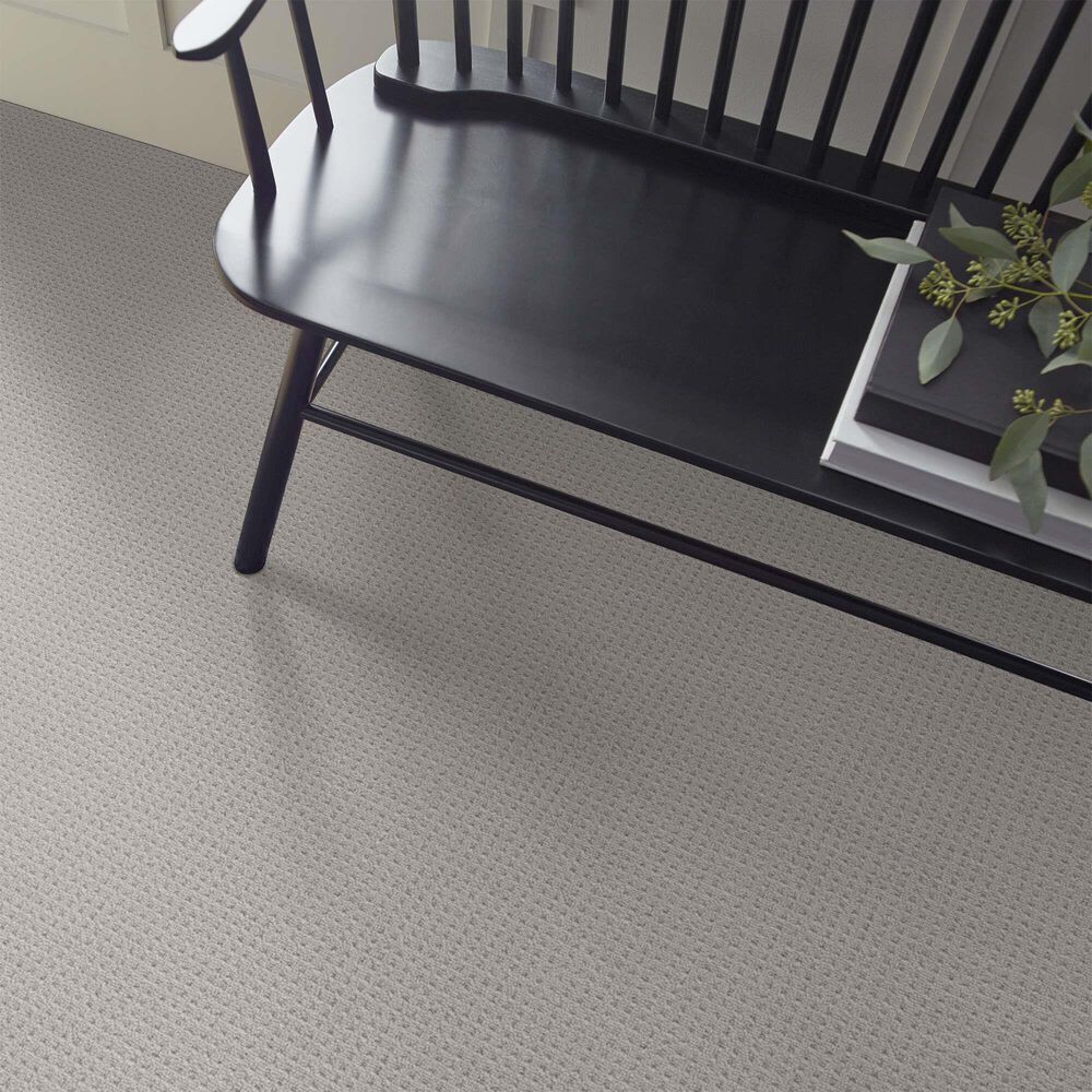 Shaw Framed View Carpet in Warm Greige, , large