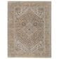 Feizy Celene 10" x 14" Beige and Brown Area Rug, , large