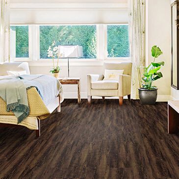 Southwind Loose Lay Plank Coffee 6" x 48" Luxury Vinyl Plank, , large