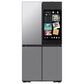 Samsung Bespoke 22.5 Cu. Ft. Bespoke 4-Door Flex French Door Refrigerator with AI Family Hub+ in Stainless Steel, , large