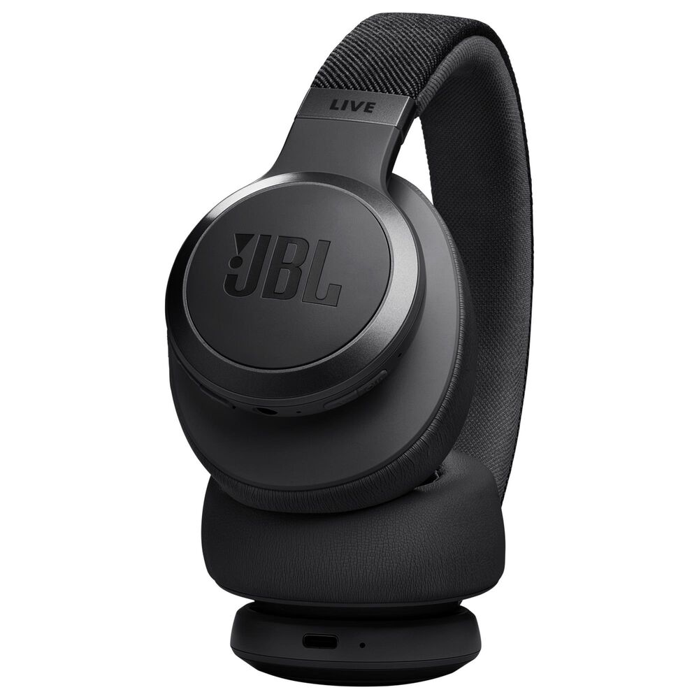 JBL Wireless Over-Ear Headphones with True Adaptive Noise Cancelling in Black, , large