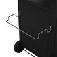 HOMLUX 45" Outdoor Kitchen Island in Black and Stainless Steel, , large