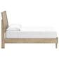 Ashley Cielden Full Platform Bed in Tan, , large