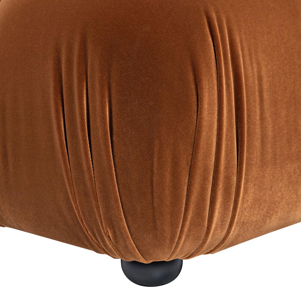 Jennifer Taylor Home Marcel Lounge Arm Chair in Burnt Orange, , large