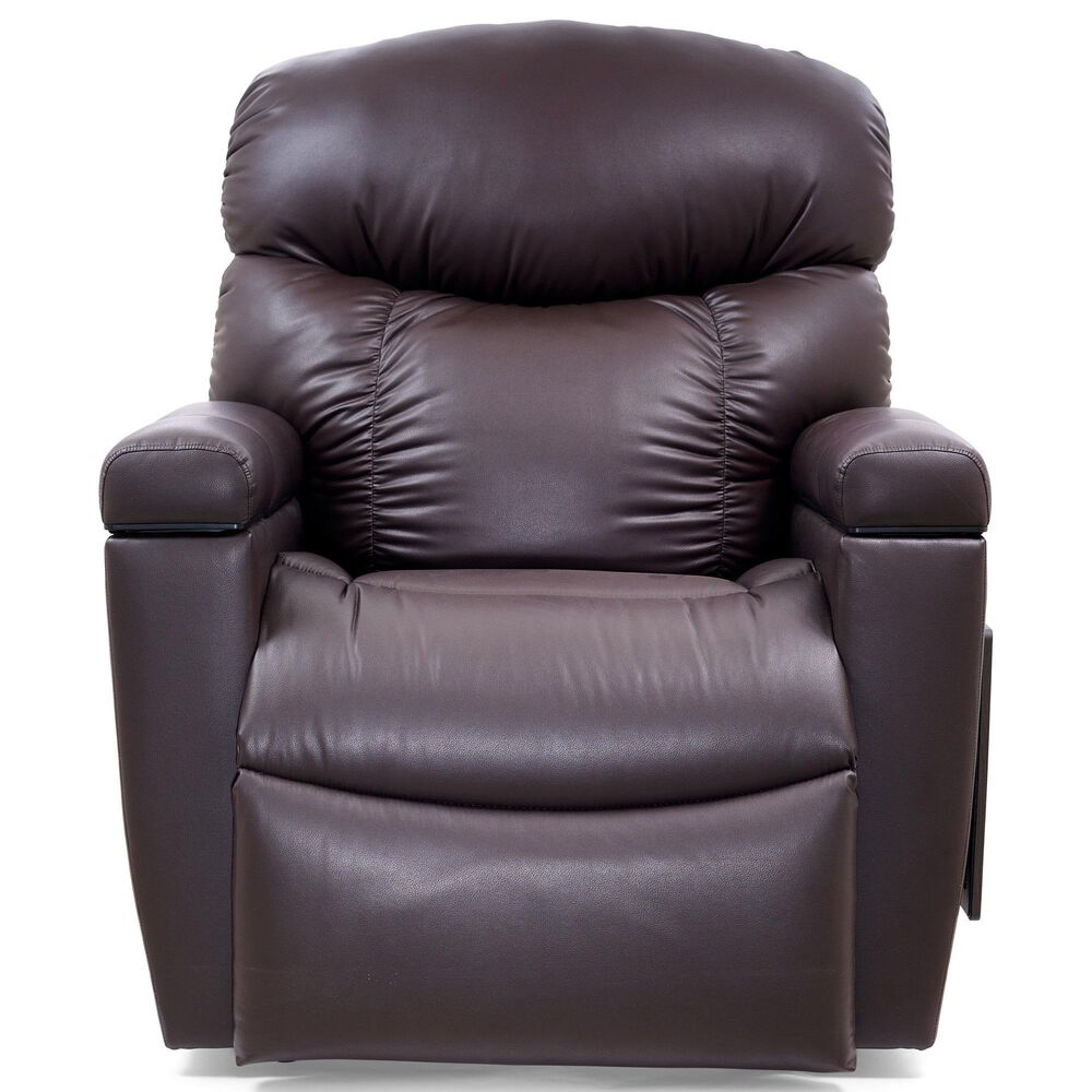 Lounge Maya Small Power Lift Recliner with Nirvana Heat and Air Massage in Brisa Coffee Bean, , large