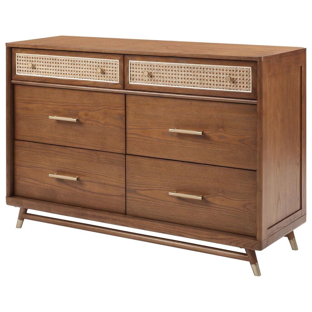 Maxi Cosi Kindred Everheart 6-Drawer Dresser in Walnut Ash, , large