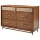 Maxi Cosi Kindred Everheart 6-Drawer Dresser in Walnut Ash, , large
