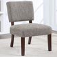 OSP Home Jasmine Accent Chair in Speckled Charcoal, , large
